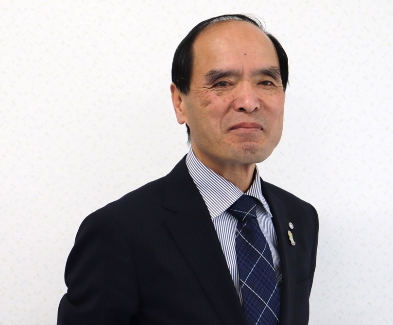 津田町長の写真